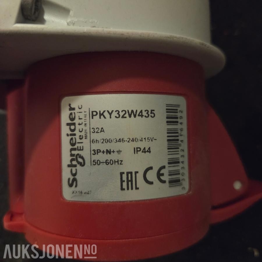 Elektromateriell (kraft, belysning, automasjon, nettverk, VVS-styring, installasjon)
